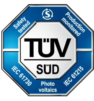 TÜV SÜD zertifiziert